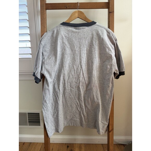 Lee Sport New York Mets Major League Baseball XL Grey Puff Print Embossed VTG - Picture 2 of 7